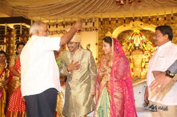 Celebs at C Kalyan Son Wedding Reception